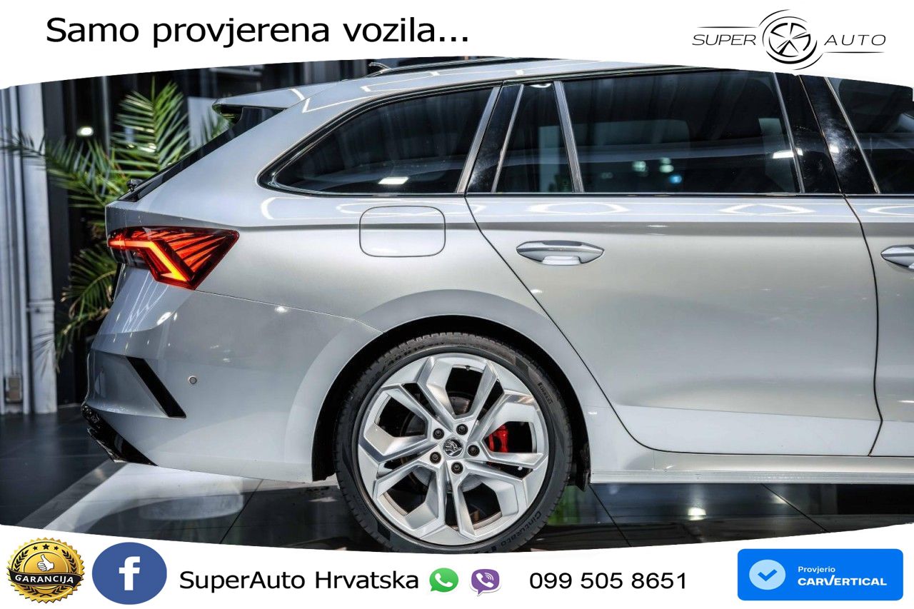 Škoda Octavia Combi RS 2.0 TDI (200 KS) DSG LED+GR SJED+ACC