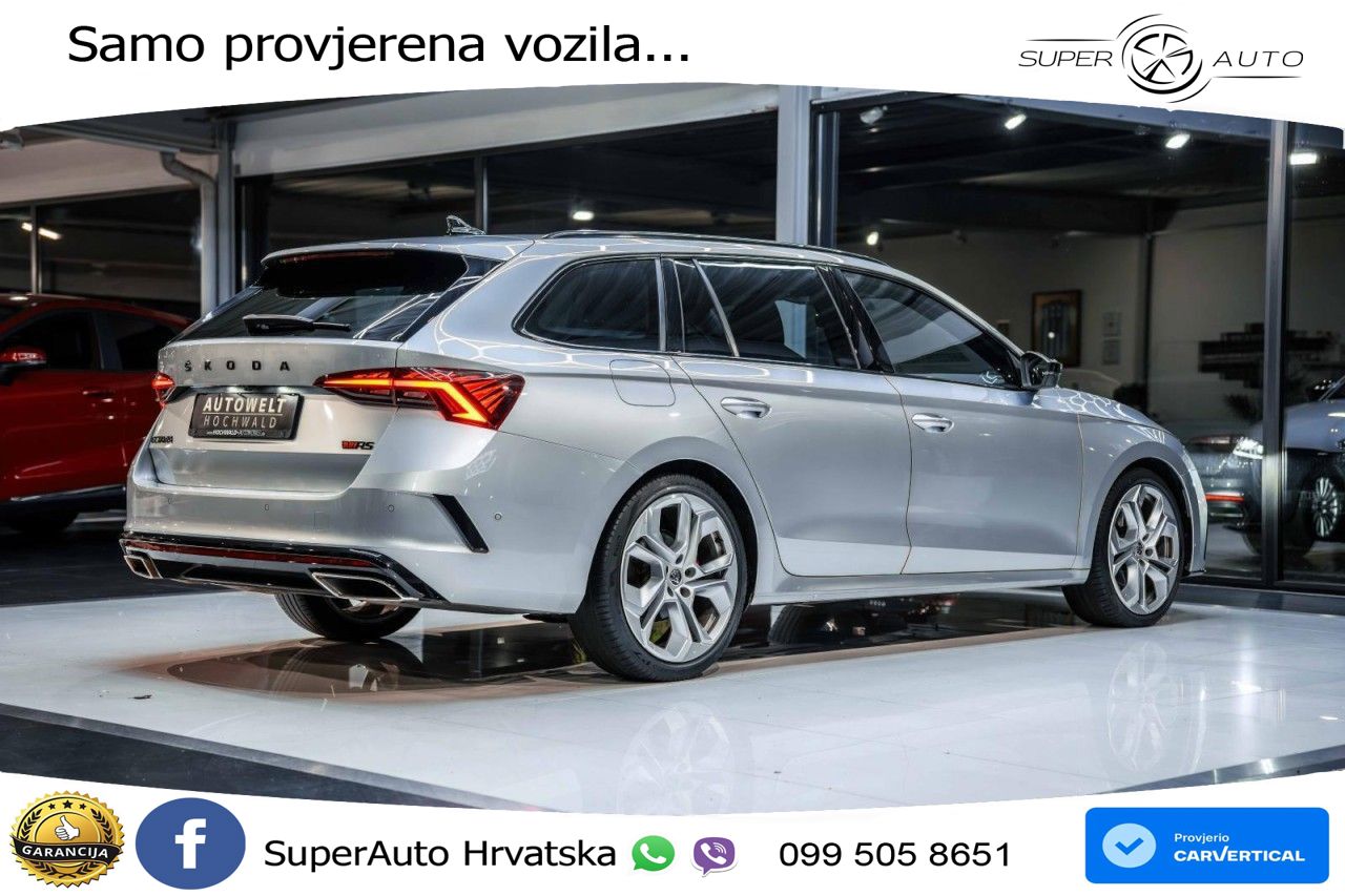 Škoda Octavia Combi RS 2.0 TDI (200 KS) DSG LED+GR SJED+ACC