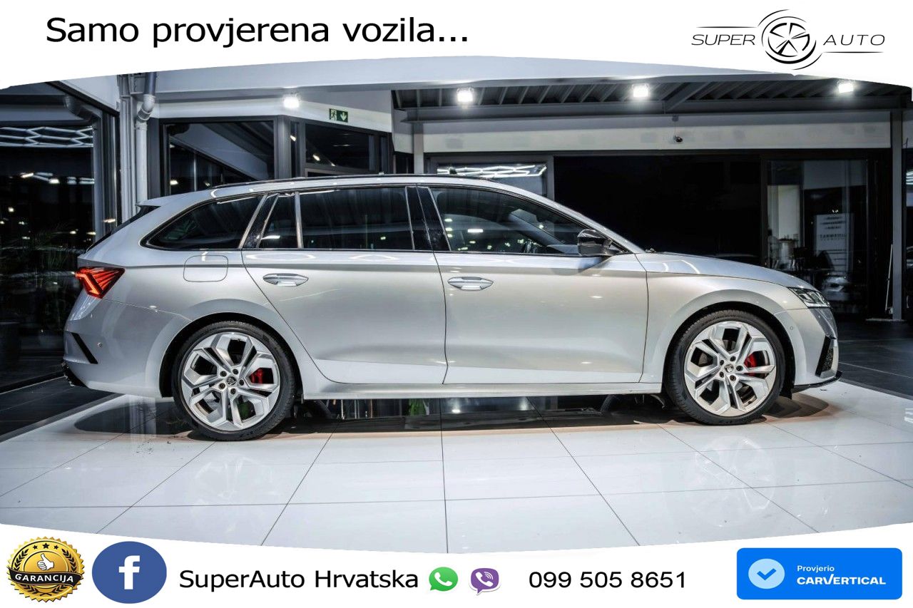 Škoda Octavia Combi RS 2.0 TDI (200 KS) DSG LED+GR SJED+ACC