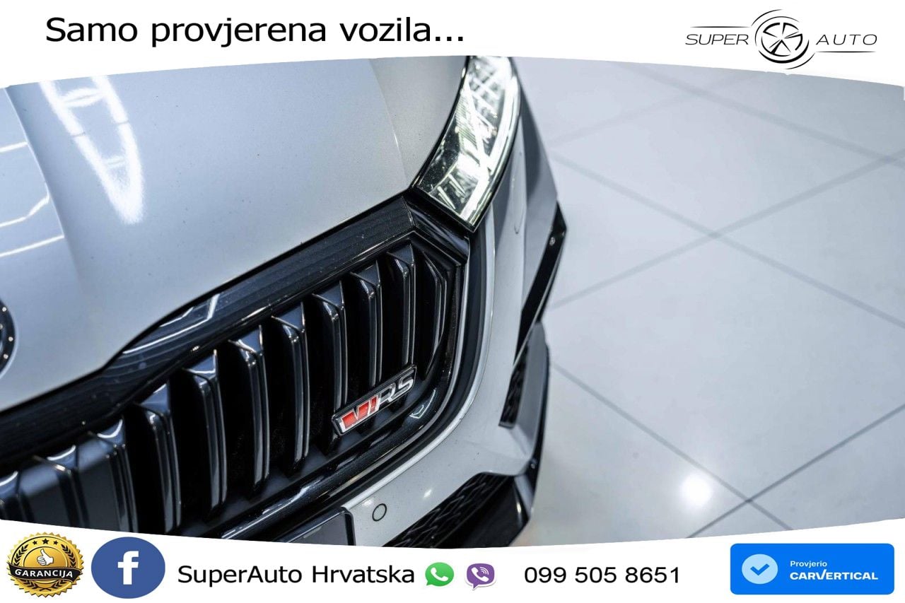 Škoda Octavia Combi RS 2.0 TDI (200 KS) DSG LED+GR SJED+ACC