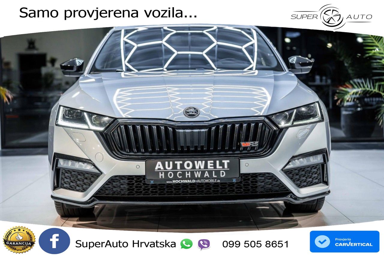 Škoda Octavia Combi RS 2.0 TDI (200 KS) DSG LED+GR SJED+ACC