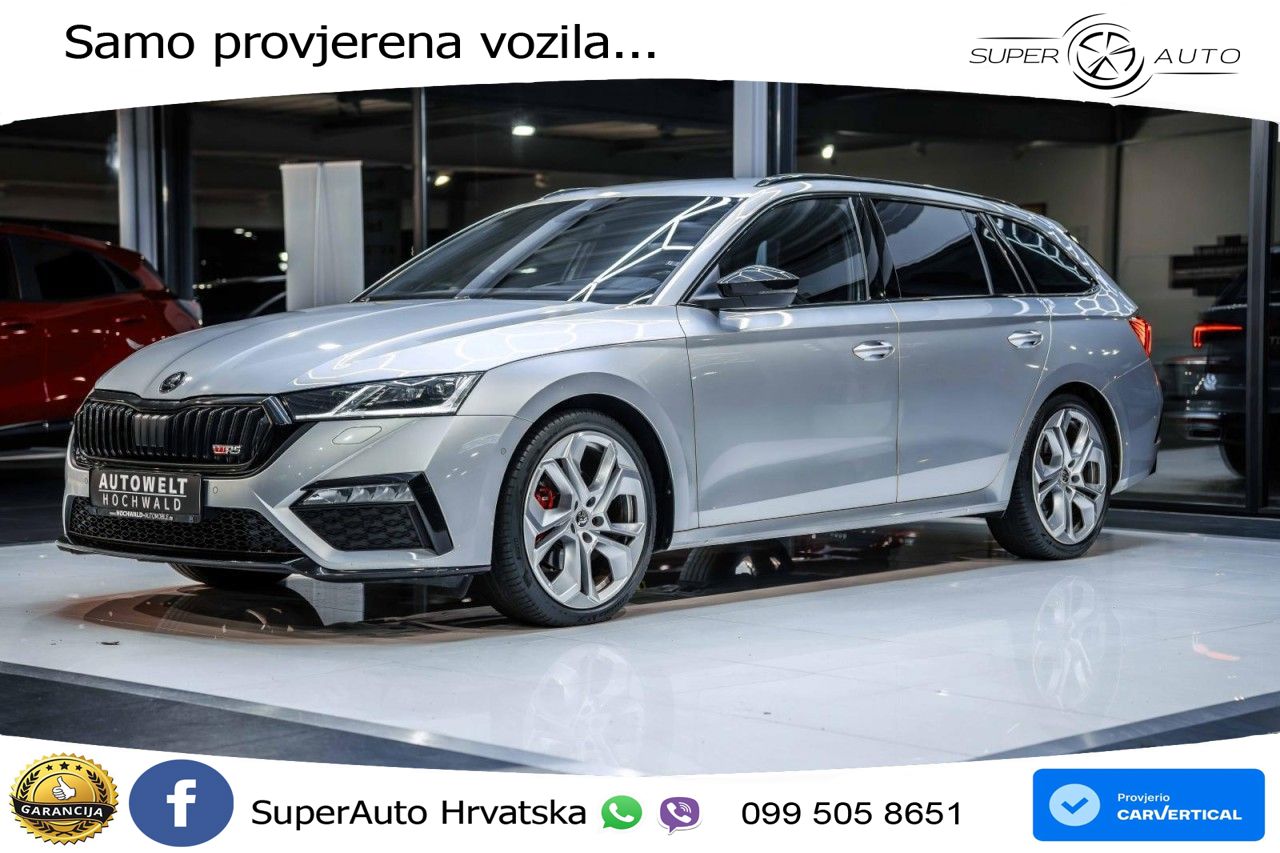 Škoda Octavia Combi RS 2.0 TDI (200 KS) DSG LED+GR SJED+ACC