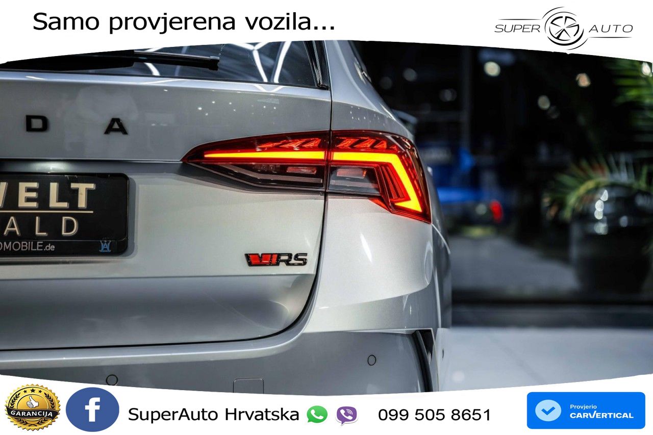 Škoda Octavia Combi RS 2.0 TDI (200 KS) DSG LED+GR SJED+ACC
