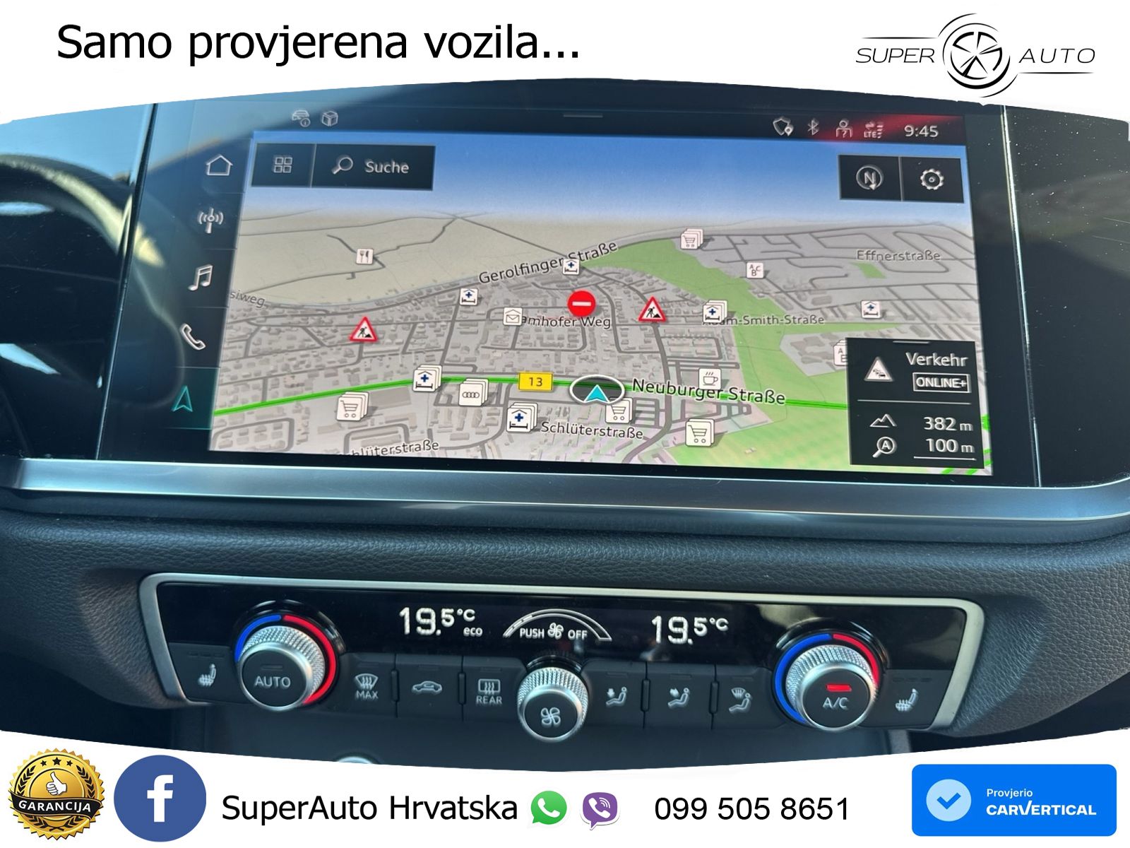 Audi Q3 II Sportback 40 TFSI (190 KS) quattro S tronic S line LED+GR SJED+ACC