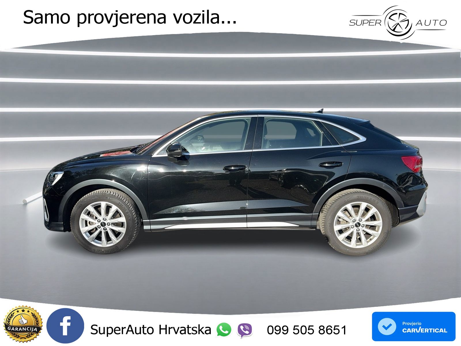 Audi Q3 II Sportback 40 TFSI (190 KS) quattro S tronic S line LED+GR SJED+ACC