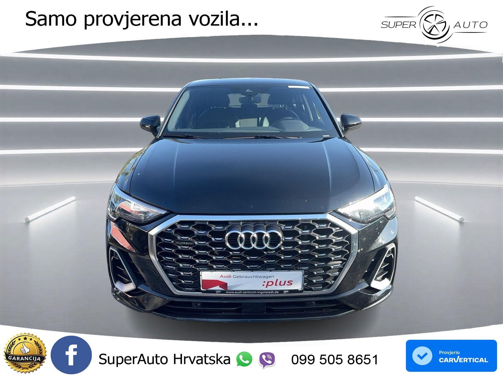 Audi Q3 II Sportback 40 TFSI (190 KS) quattro S tronic S line LED+GR SJED+ACC