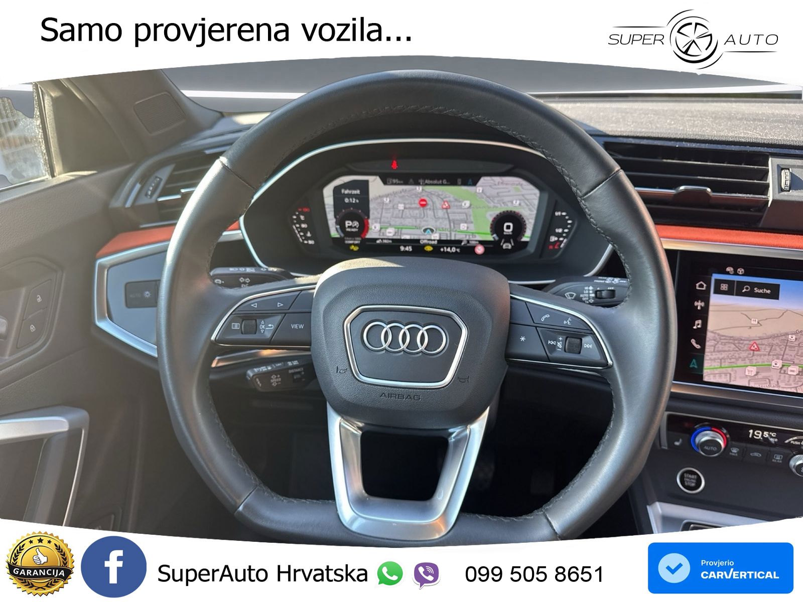 Audi Q3 II Sportback 40 TFSI (190 KS) quattro S tronic S line LED+GR SJED+ACC