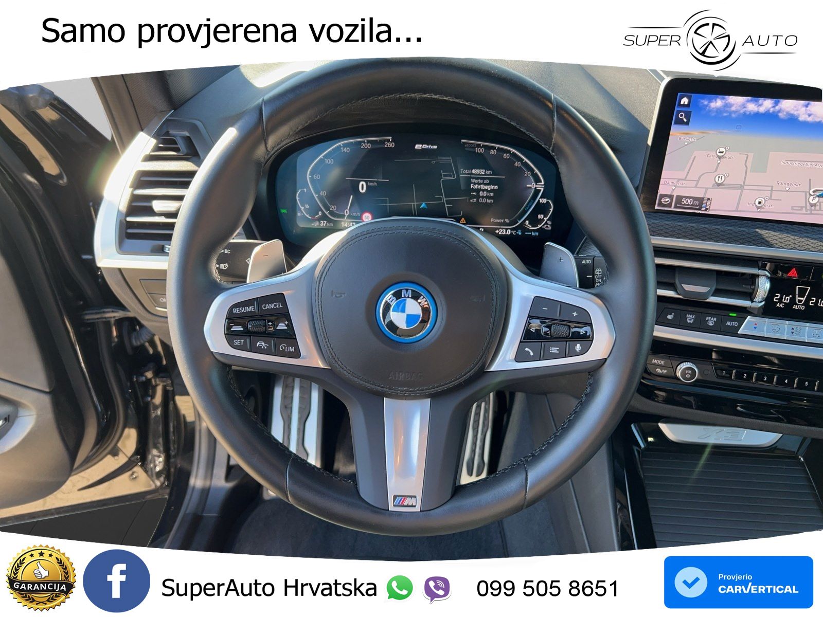 BMW X3 30e xDrive Steptronic M Sport LED+GR SJED+ACC