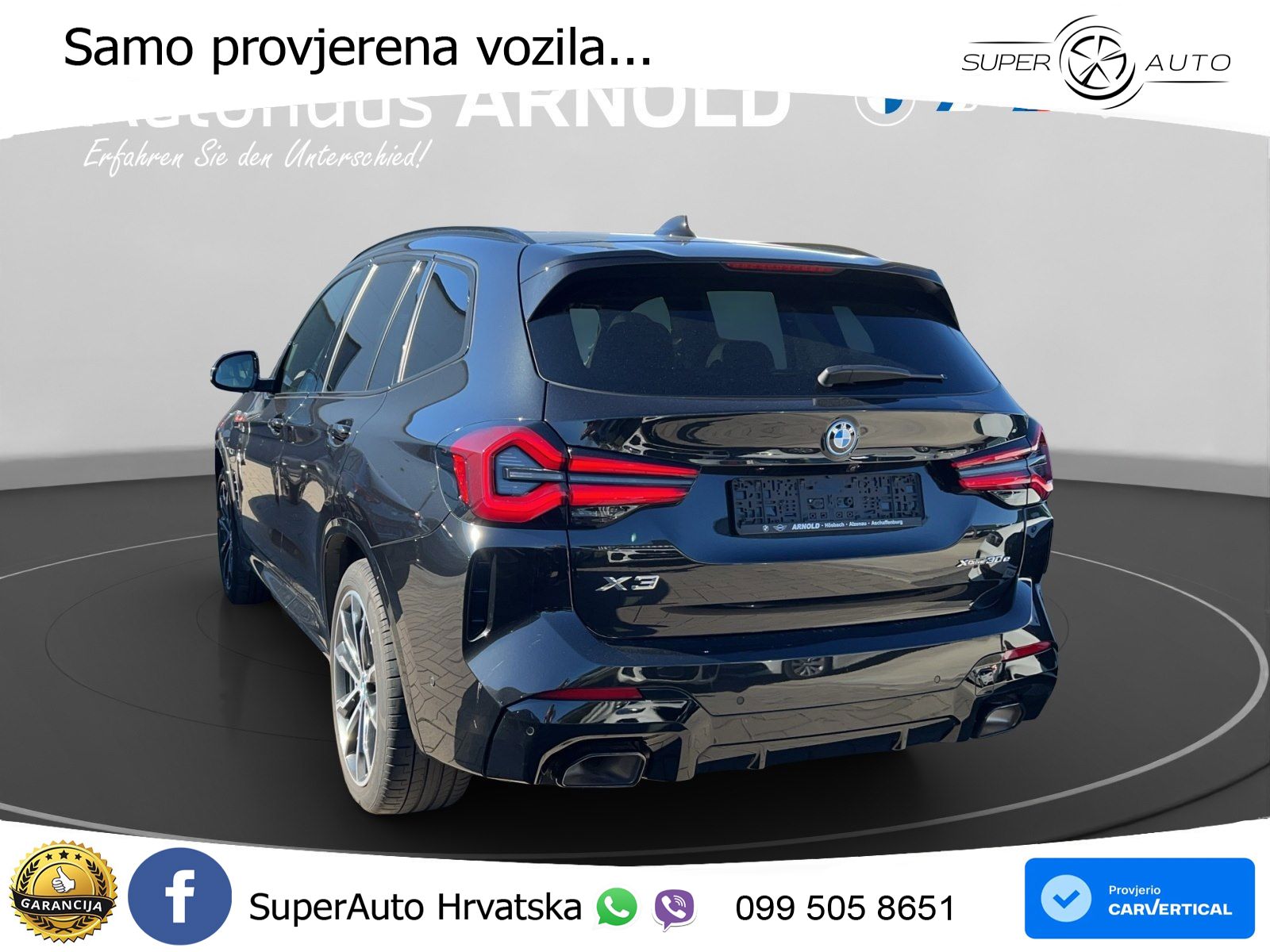 BMW X3 30e xDrive Steptronic M Sport LED+GR SJED+ACC