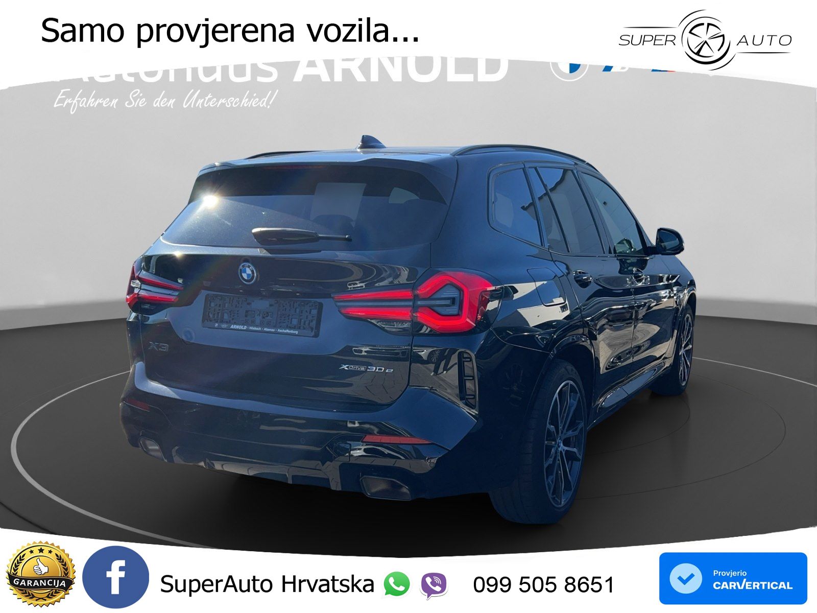 BMW X3 30e xDrive Steptronic M Sport LED+GR SJED+ACC