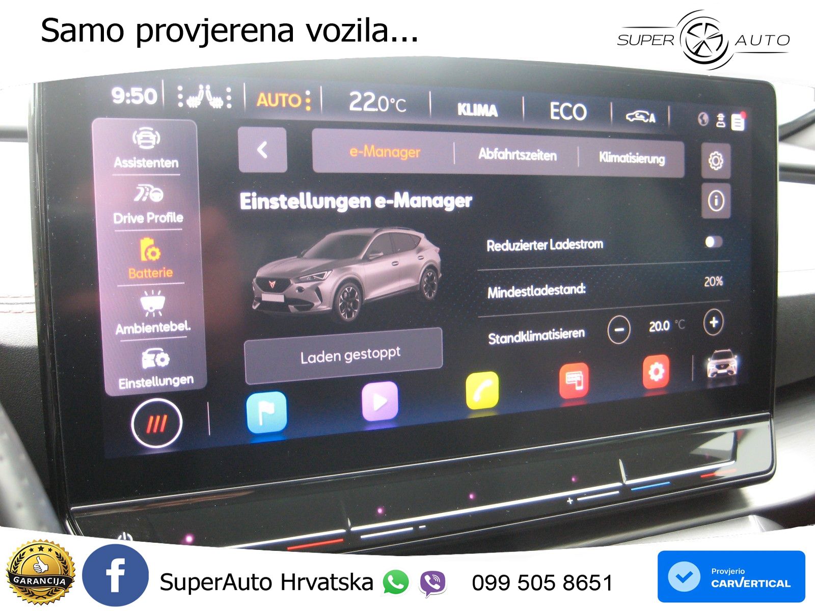 Cupra Formentor 1.4 TSI (245 KS) e-Hybrid DSG VZ LED+GR SJED+ACC