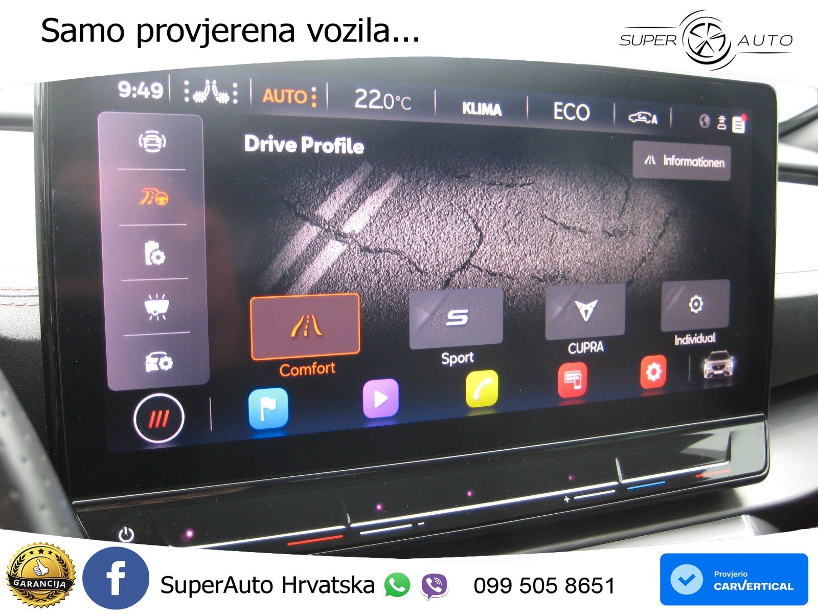 Cupra Formentor 1.4 TSI (245 KS) e-Hybrid DSG VZ LED+GR SJED+ACC
