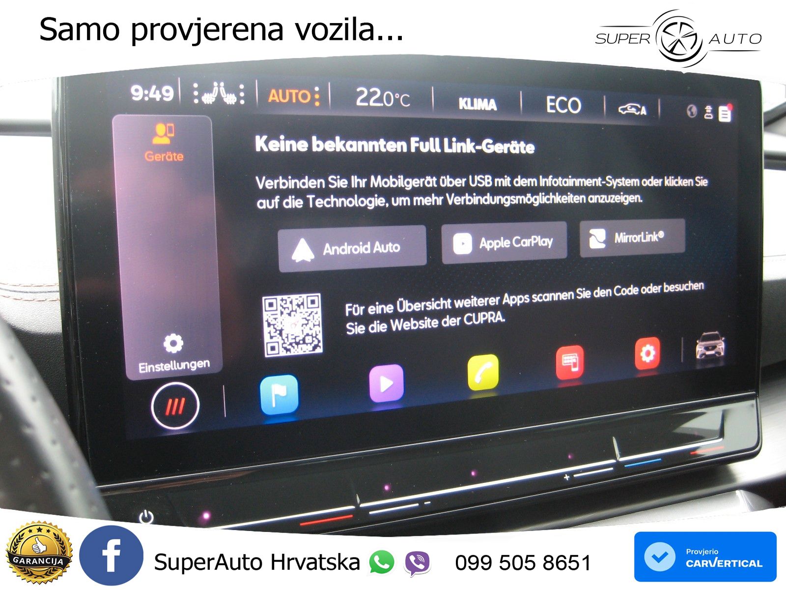 Cupra Formentor 1.4 TSI (245 KS) e-Hybrid DSG VZ LED+GR SJED+ACC