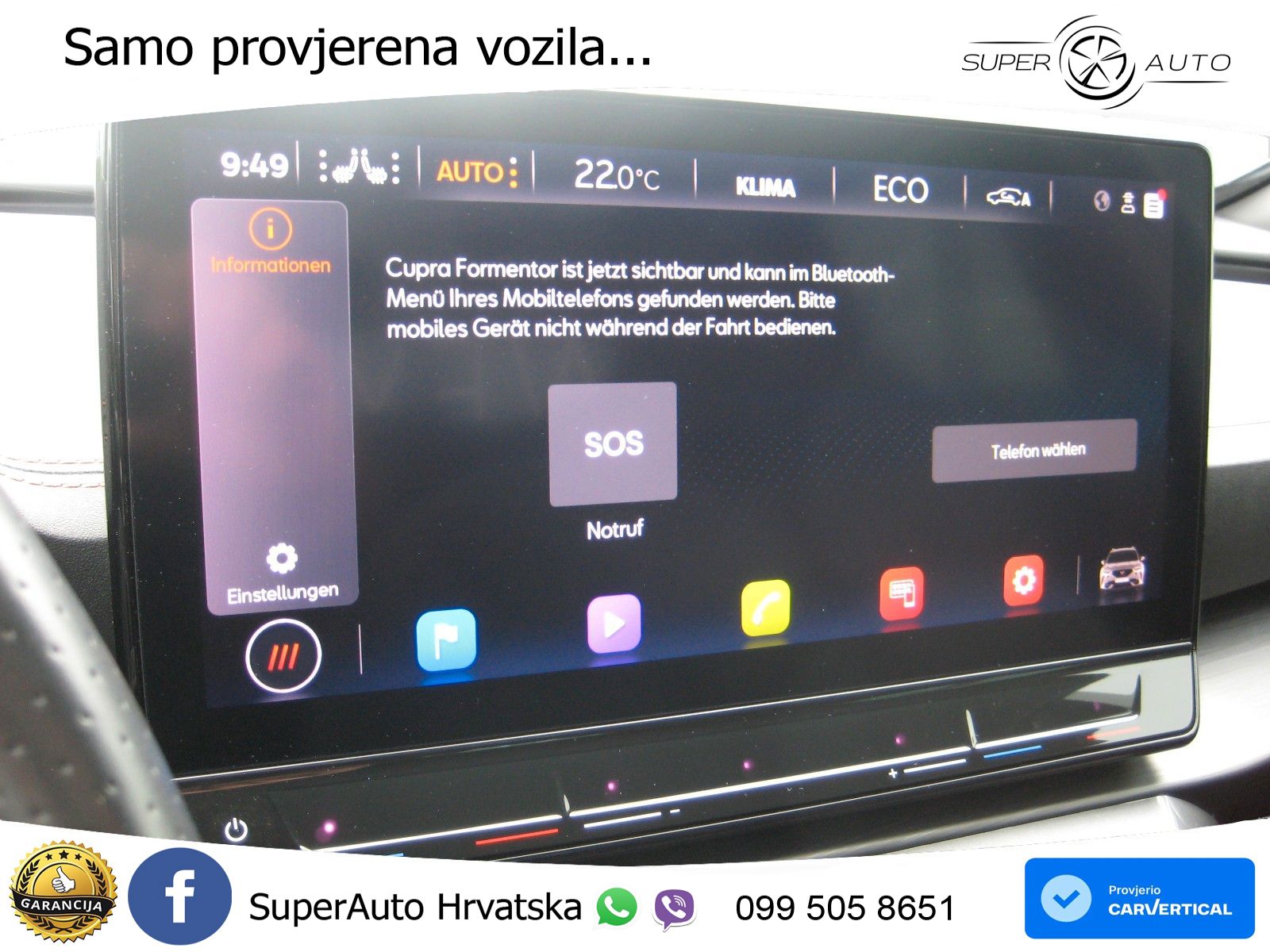 Cupra Formentor 1.4 TSI (245 KS) e-Hybrid DSG VZ LED+GR SJED+ACC