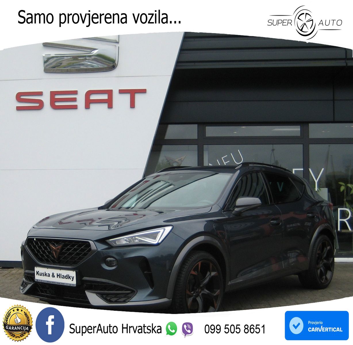 Cupra Formentor 1.4 TSI (245 KS) e-Hybrid DSG VZ LED+GR SJED+ACC