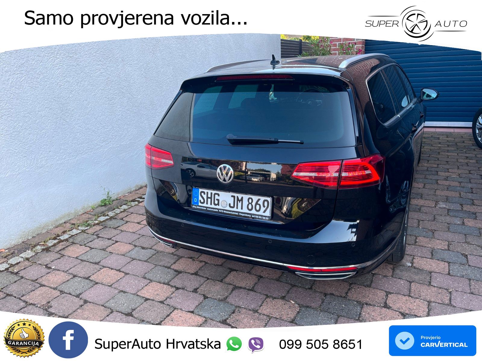 Volkswagen Passat Variant 2.0 TDI (190 KS) DSG R-Line LED+GR SJED+ACC