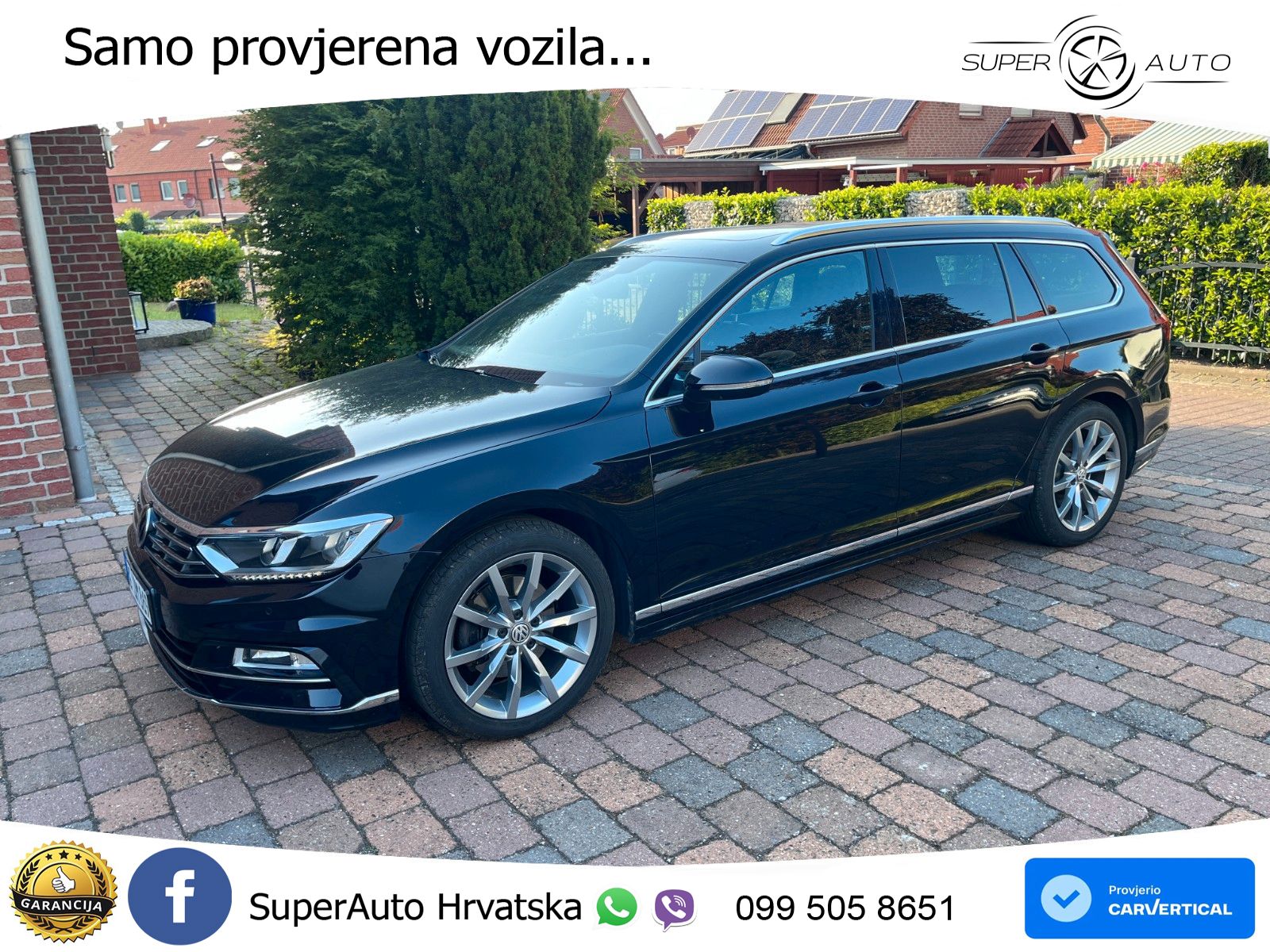 Volkswagen Passat Variant 2.0 TDI (190 KS) DSG R-Line LED+GR SJED+ACC