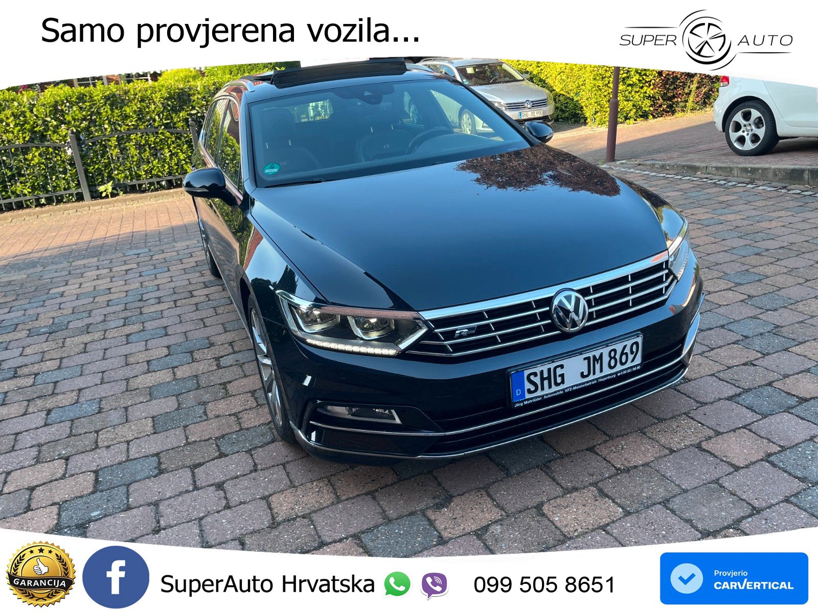 Volkswagen Passat Variant 2.0 TDI (190 KS) DSG R-Line LED+GR SJED+ACC