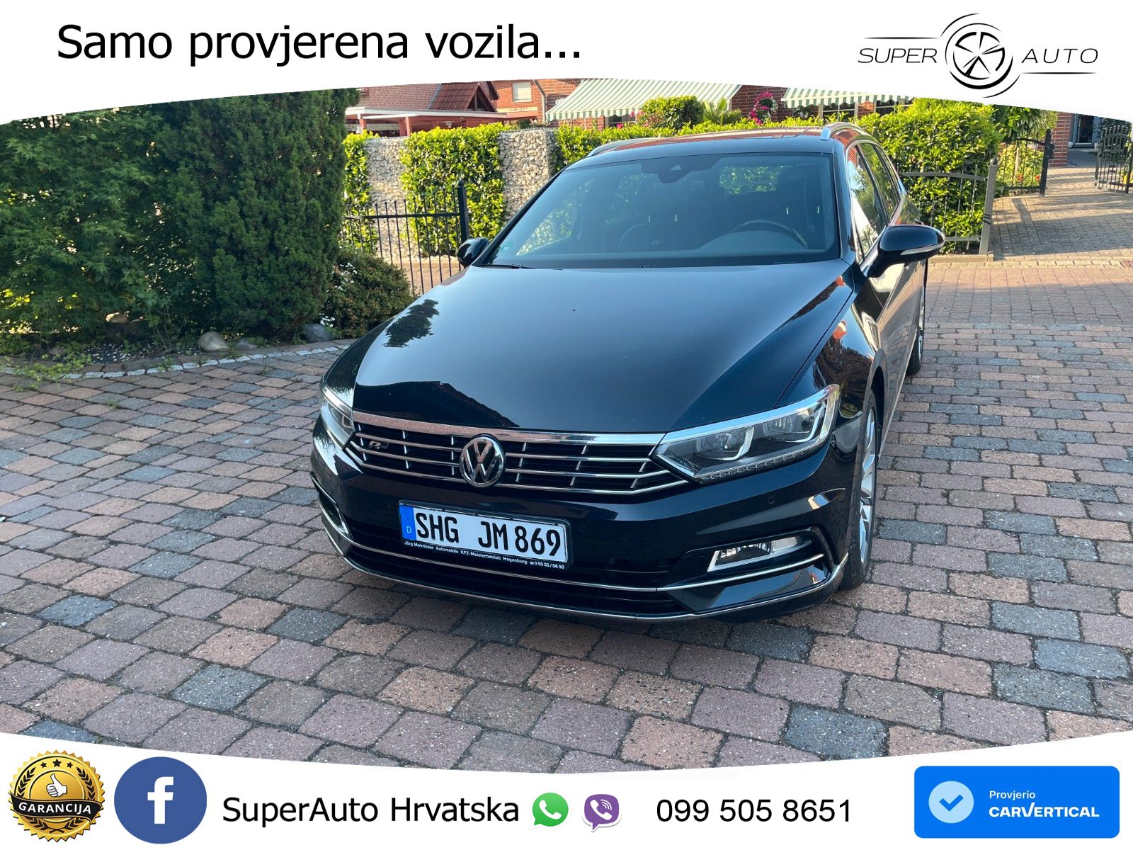 Volkswagen Passat Variant 2.0 TDI (190 KS) DSG R-Line LED+GR SJED+ACC