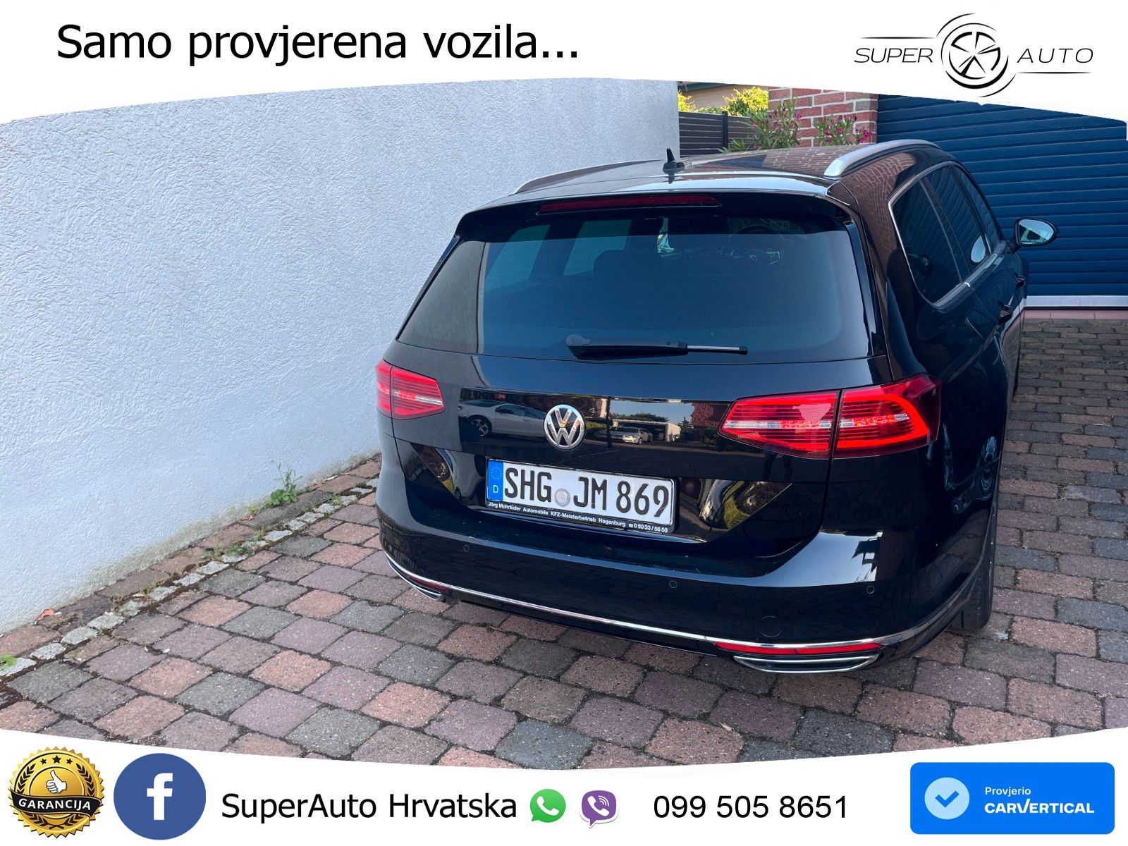 Volkswagen Passat Variant 2.0 TDI (190 KS) DSG R-Line LED+GR SJED+ACC