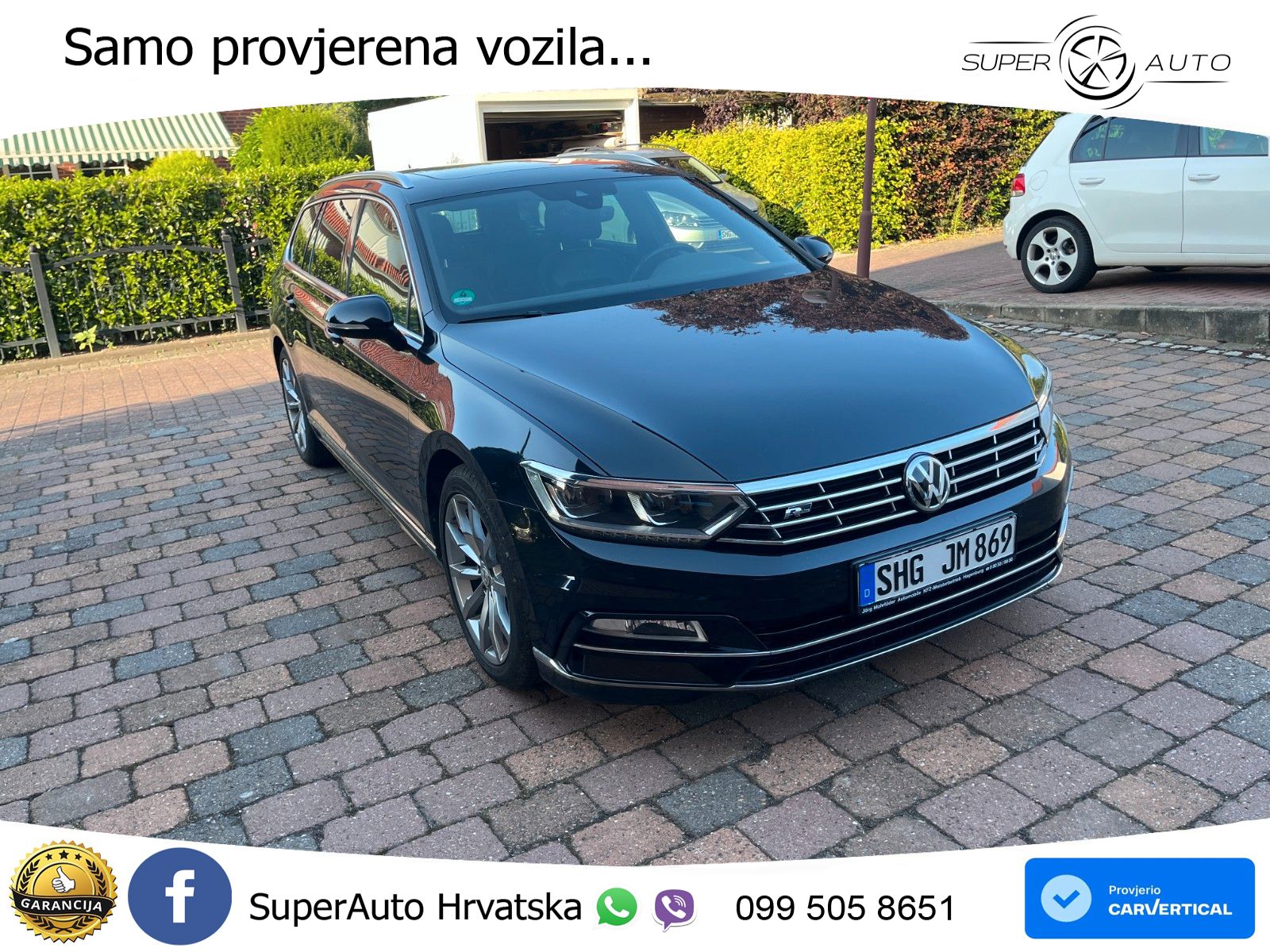 Volkswagen Passat Variant 2.0 TDI (190 KS) DSG R-Line LED+GR SJED+ACC