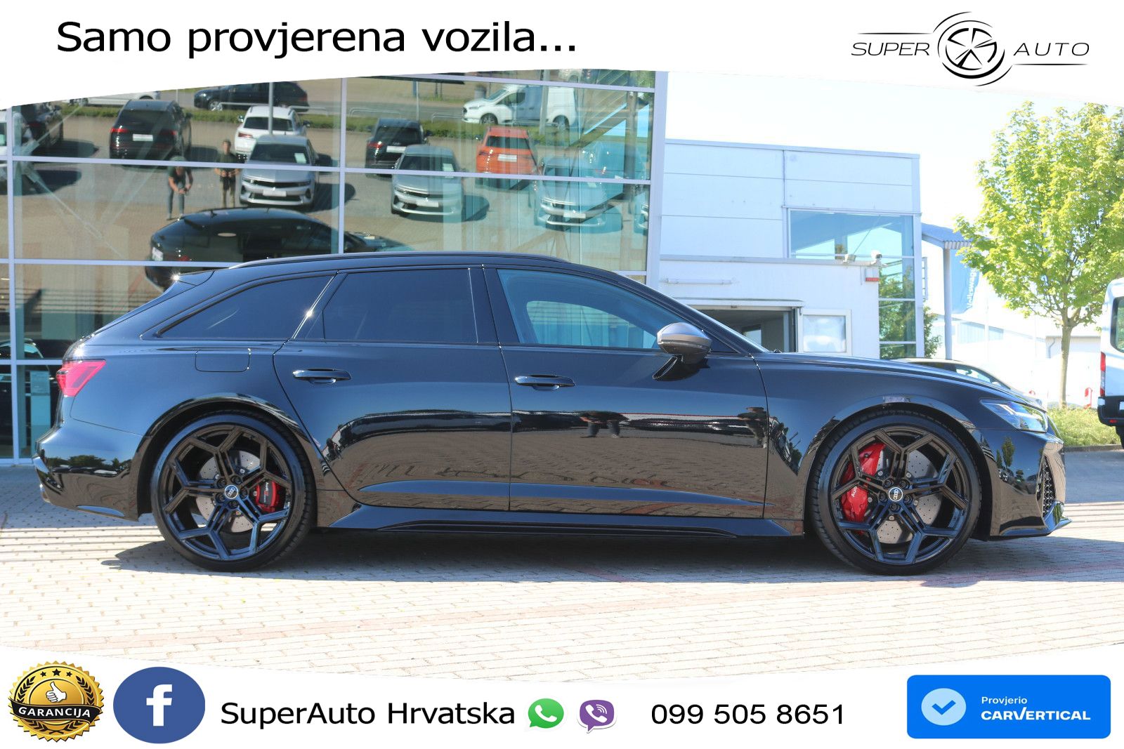 Audi RS6 Avant 4.0 TFSI V8 performance (630 KS)  quattro tiptronic LED+GR SJED+ACC