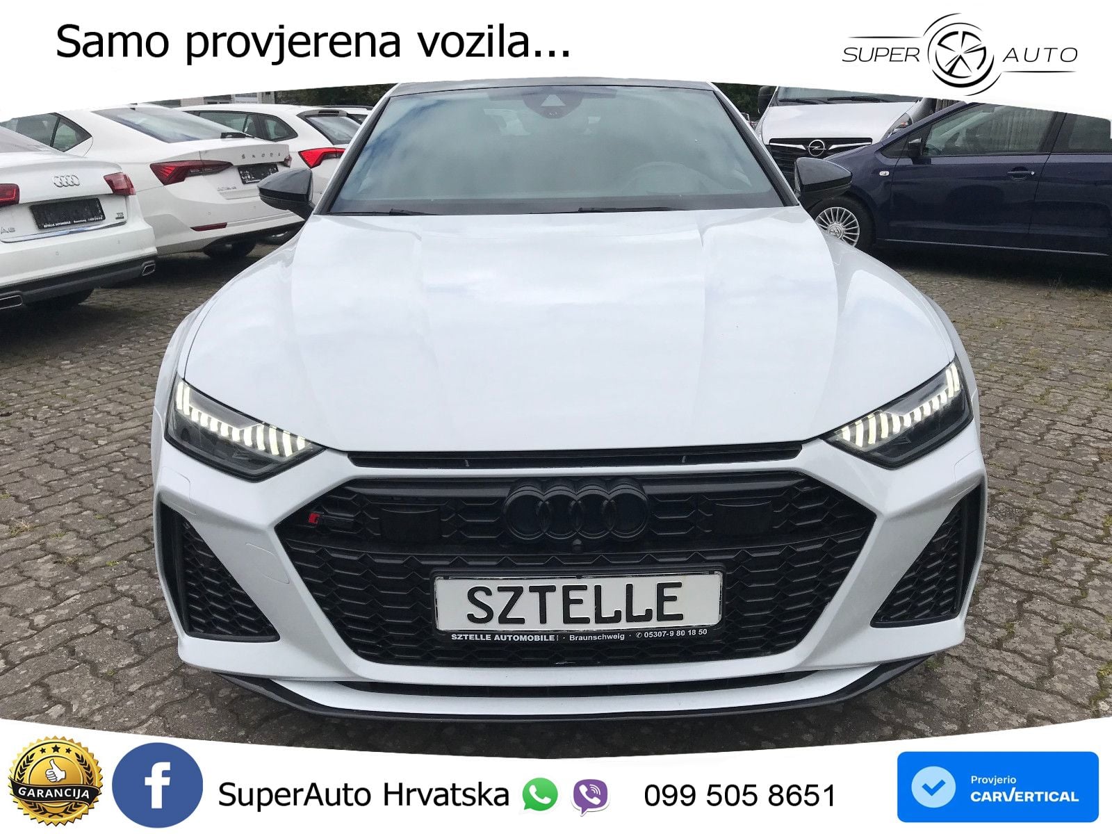 Audi RS7 4.0 TFSI V8 (600 KS) quattro tiptronic LED+GR SJED+ACC