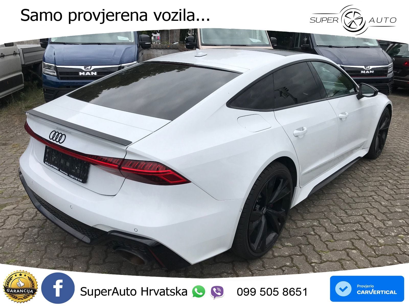 Audi RS7 4.0 TFSI V8 (600 KS) quattro tiptronic LED+GR SJED+ACC