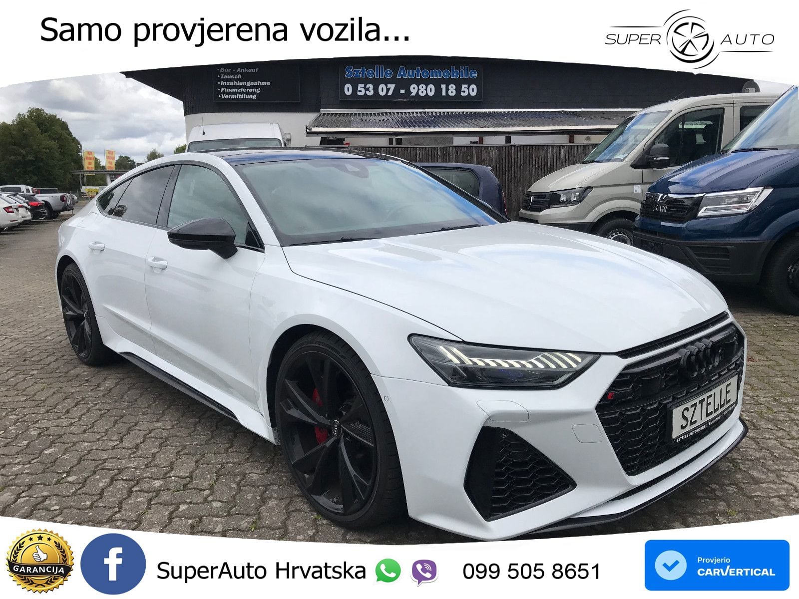 Audi RS7 4.0 TFSI V8 (600 KS) quattro tiptronic LED+GR SJED+ACC