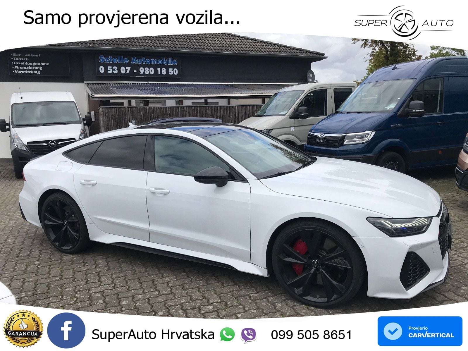 Audi RS7 4.0 TFSI V8 (600 KS) quattro tiptronic LED+GR SJED+ACC