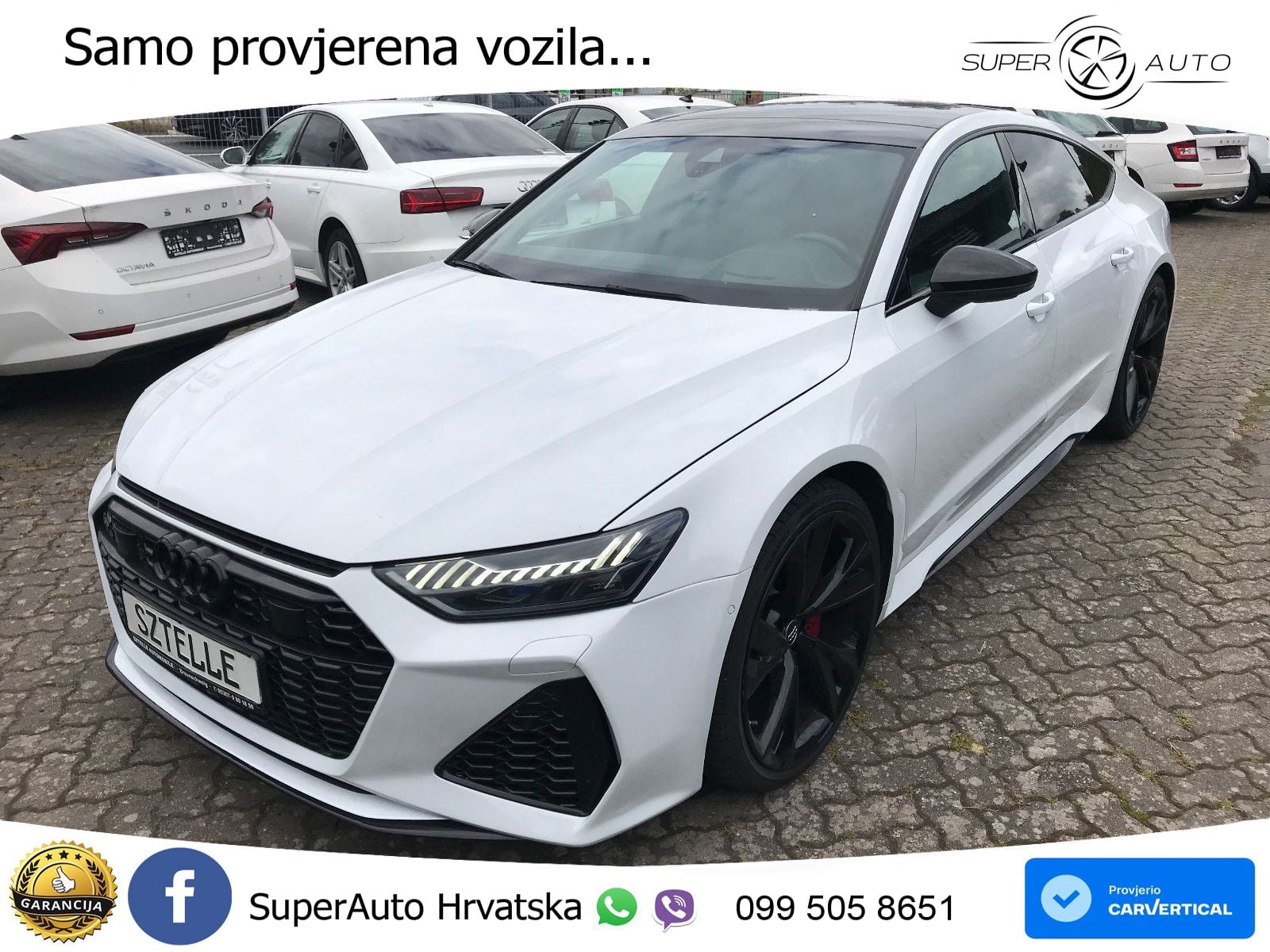Audi RS7 4.0 TFSI V8 (600 KS) quattro tiptronic LED+GR SJED+ACC