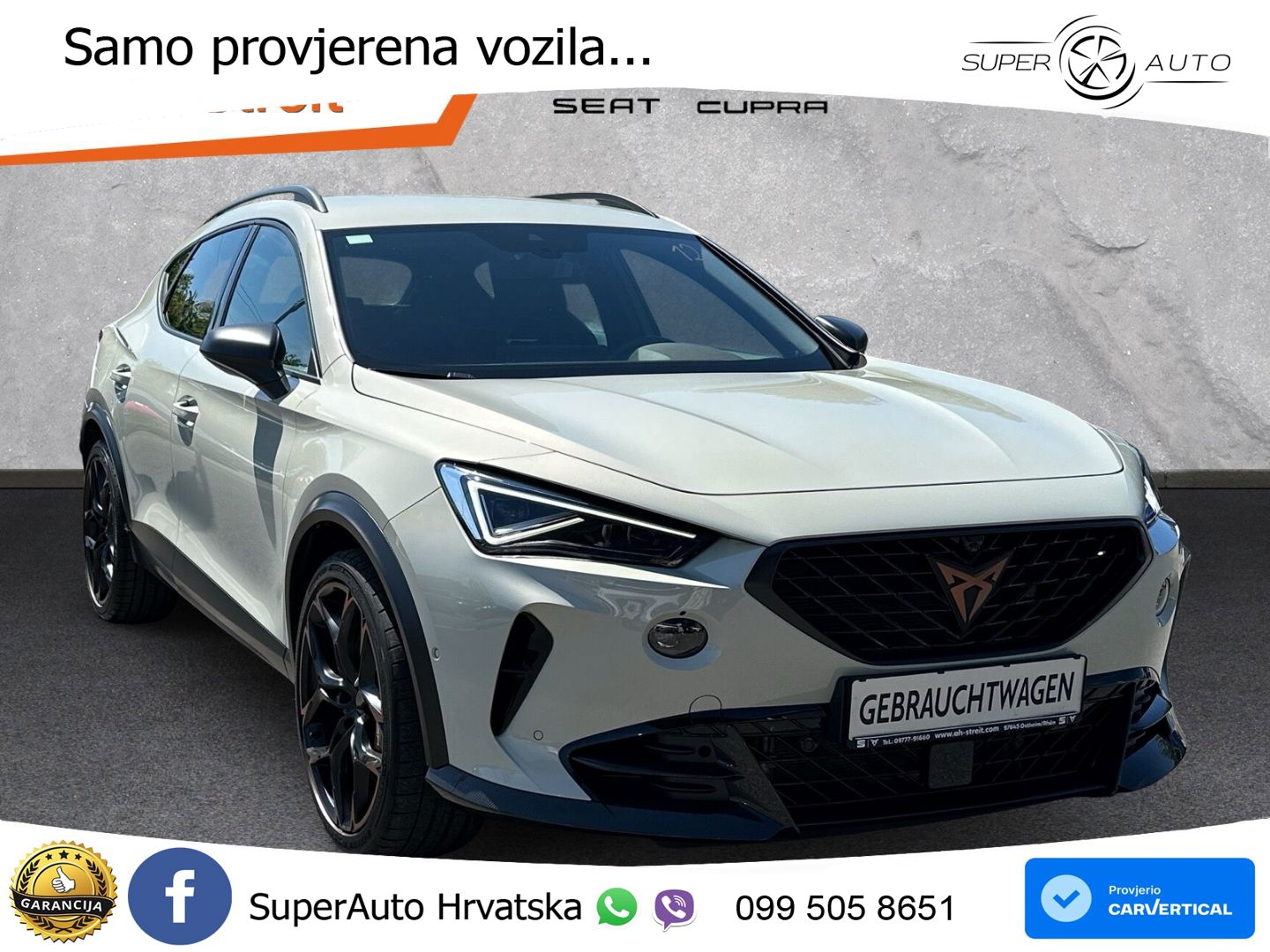 Cupra Formentor VZ5 2.5 TSI (390 KS) 4Drive DSG MATRIX+GR SJED+KAM