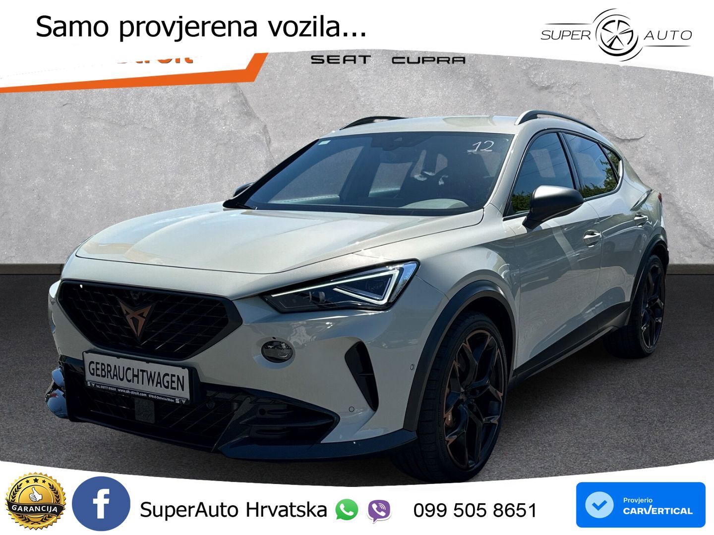 Cupra Formentor VZ5 2.5 TSI (390 KS) 4Drive DSG MATRIX+GR SJED+KAM