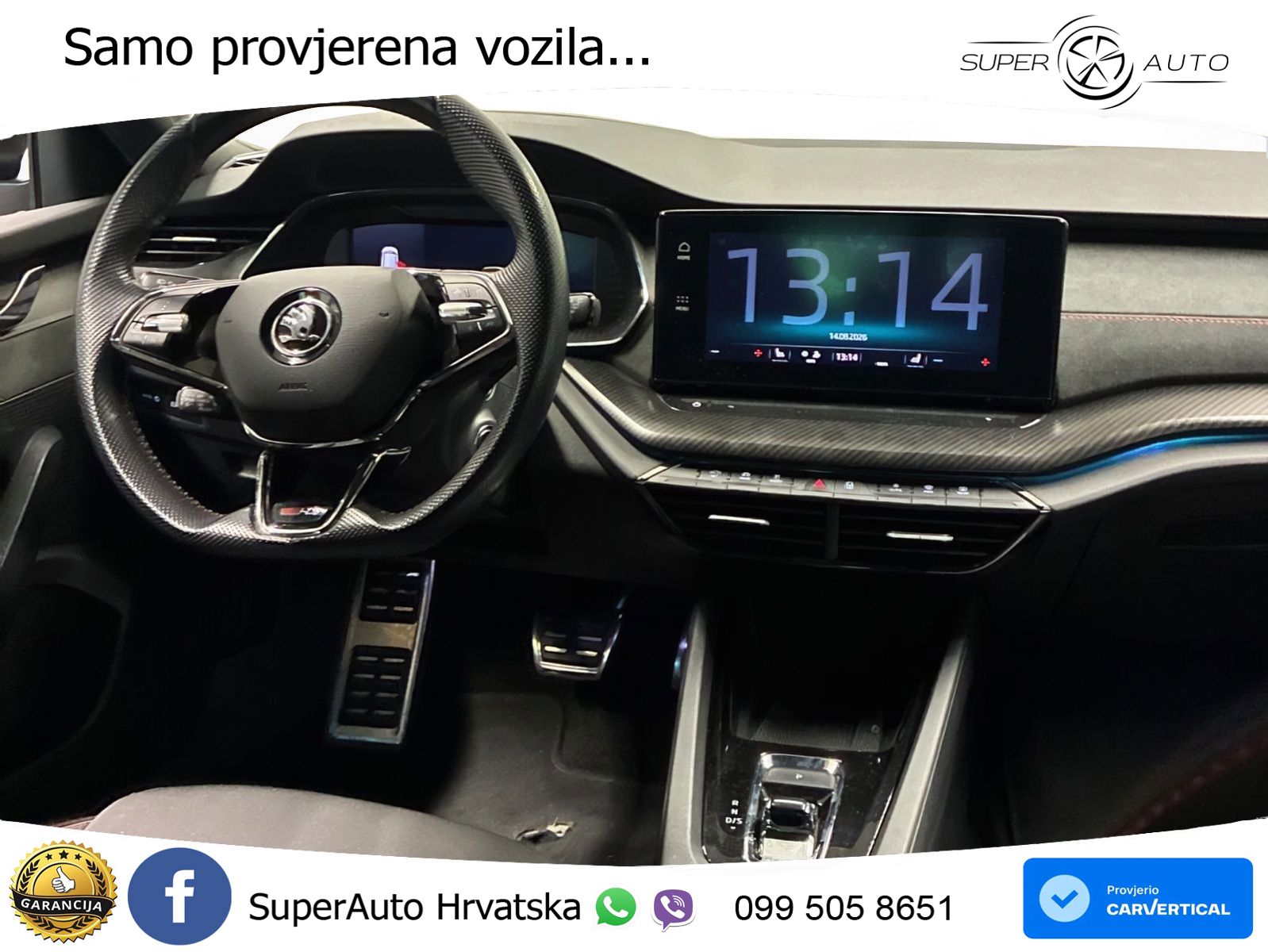 Škoda Octavia Combi RS 2.0 TDI (200 KS) DSG LED+GR SJED+ACC