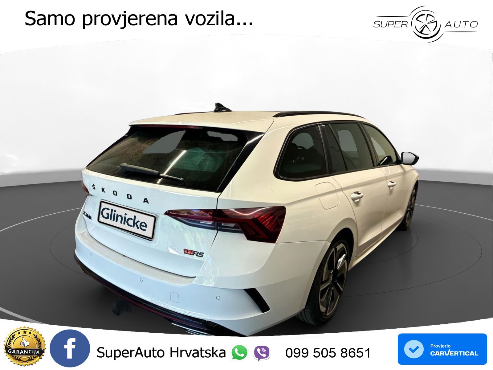 Škoda Octavia Combi RS 2.0 TDI (200 KS) DSG LED+GR SJED+ACC