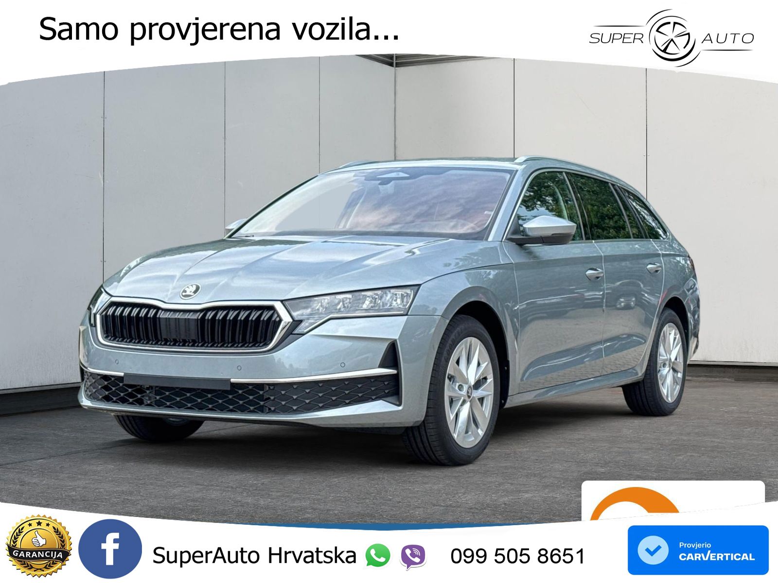 Škoda Octavia Combi 2.0 TDI (150 KS) DSG Selection LED+GR SJED+ACC