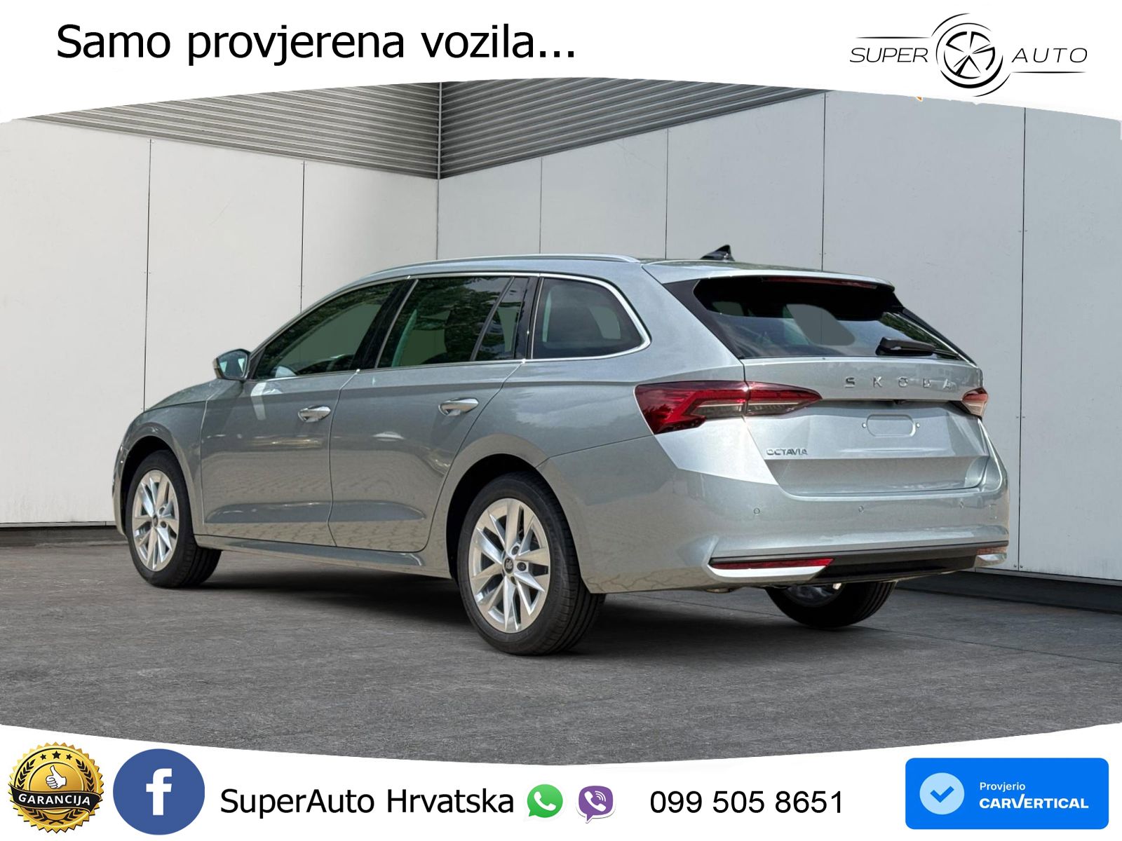 Škoda Octavia Combi 2.0 TDI (150 KS) DSG Selection LED+GR SJED+ACC