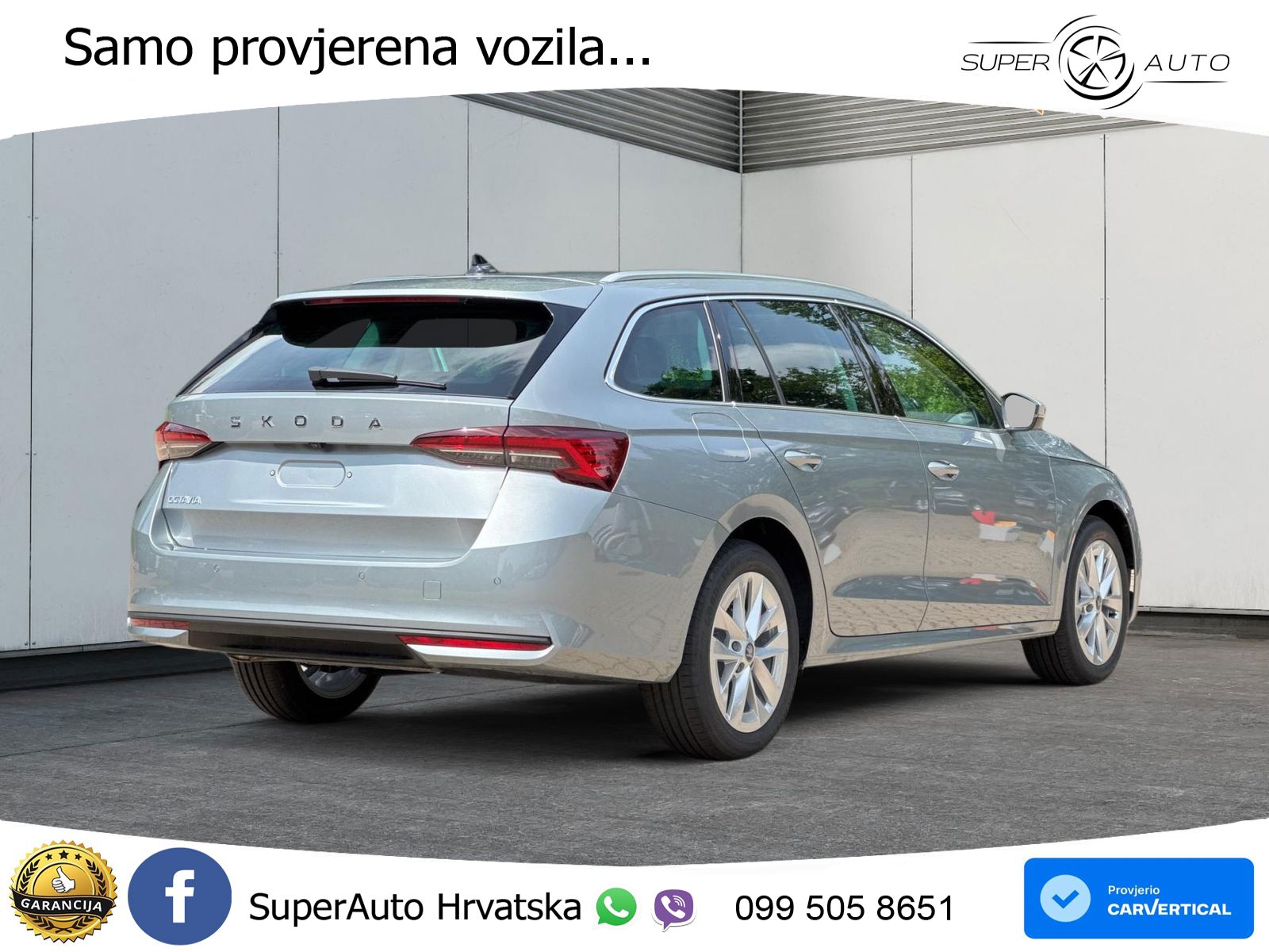 Škoda Octavia Combi 2.0 TDI (150 KS) DSG Selection LED+GR SJED+ACC