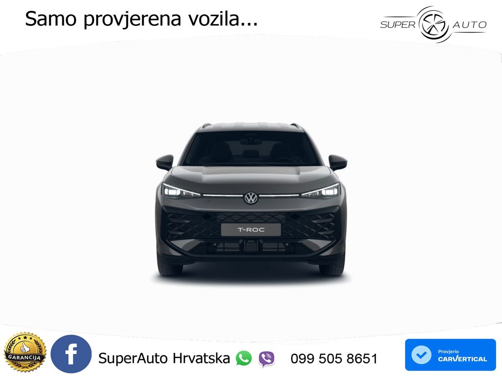 Volkswagen T-Roc 1.5 eTSI (150 KS)  DSG R-Line MATRIX+GR SJED+KAM