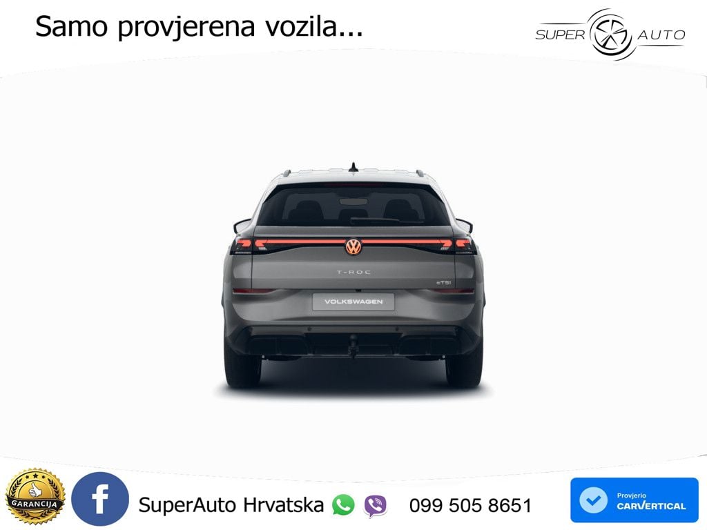 Volkswagen T-Roc 1.5 eTSI (150 KS)  DSG R-Line MATRIX+GR SJED+KAM