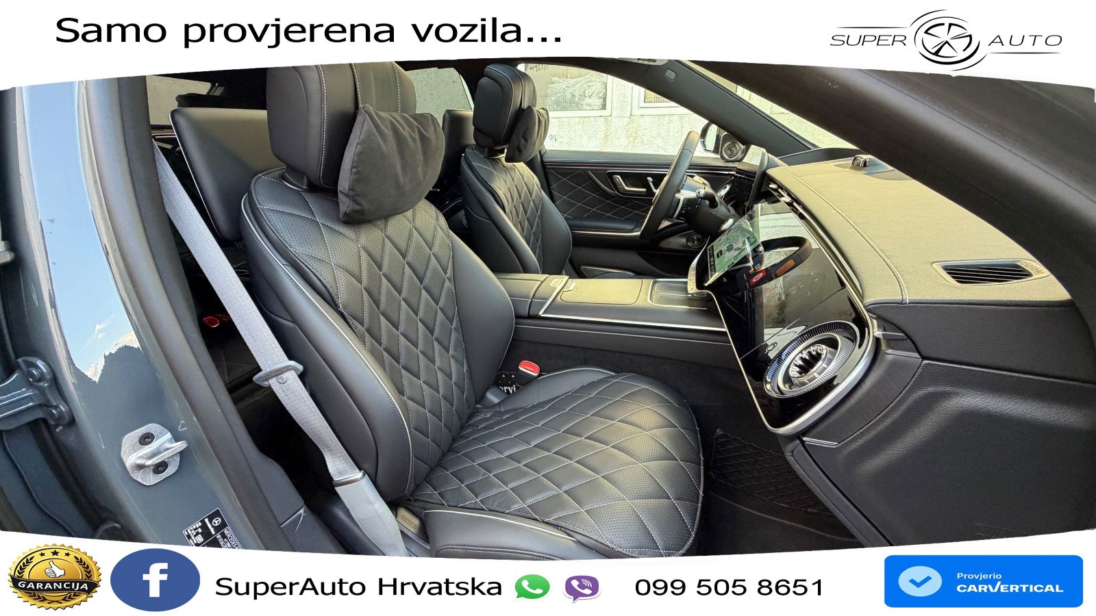 Mercedes S 450d (367 KS) EQ Boost 4MATIC 9G-TRONIC AMG ZRAČNI+ACC+GR SJED+KAM+PANO