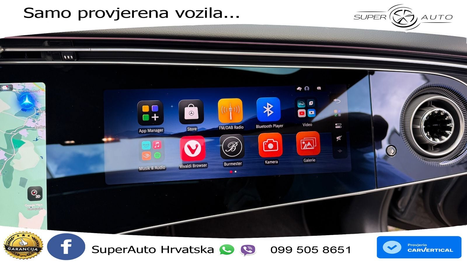 Mercedes S 450d (367 KS) EQ Boost 4MATIC 9G-TRONIC AMG ZRAČNI+ACC+GR SJED+KAM+PANO