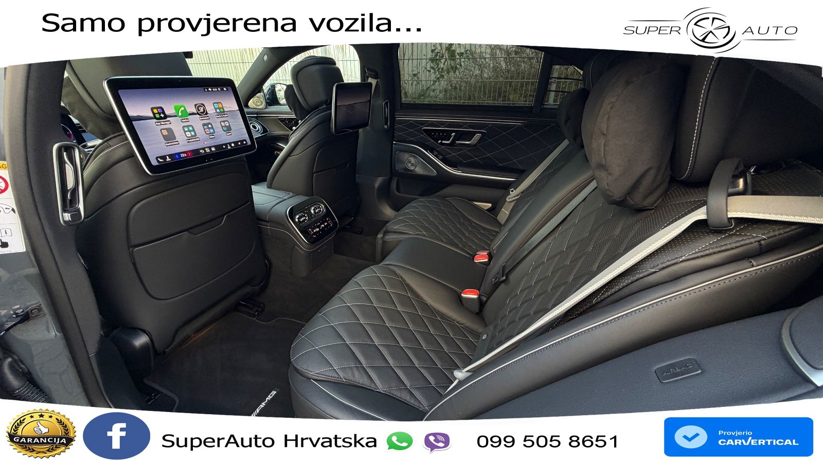 Mercedes S 450d (367 KS) EQ Boost 4MATIC 9G-TRONIC AMG ZRAČNI+ACC+GR SJED+KAM+PANO