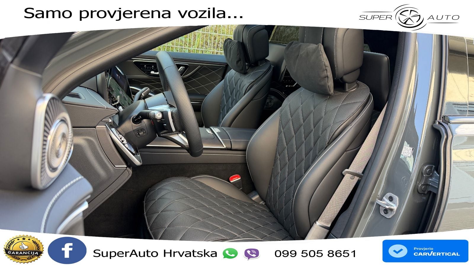 Mercedes S 450d (367 KS) EQ Boost 4MATIC 9G-TRONIC AMG ZRAČNI+ACC+GR SJED+KAM+PANO