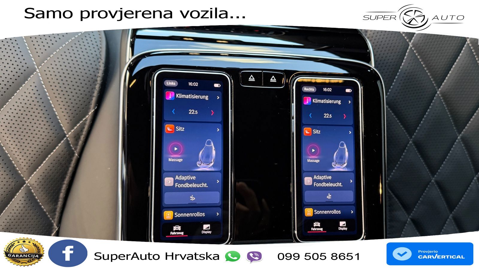Mercedes S 450d (367 KS) EQ Boost 4MATIC 9G-TRONIC AMG ZRAČNI+ACC+GR SJED+KAM+PANO