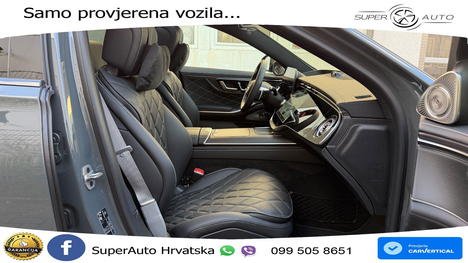 Mercedes S 450d (367 KS) EQ Boost 4MATIC 9G-TRONIC AMG ZRAČNI+ACC+GR SJED+KAM+PANO