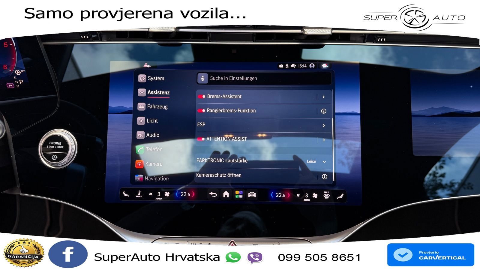 Mercedes S 450d (367 KS) EQ Boost 4MATIC 9G-TRONIC AMG ZRAČNI+ACC+GR SJED+KAM+PANO