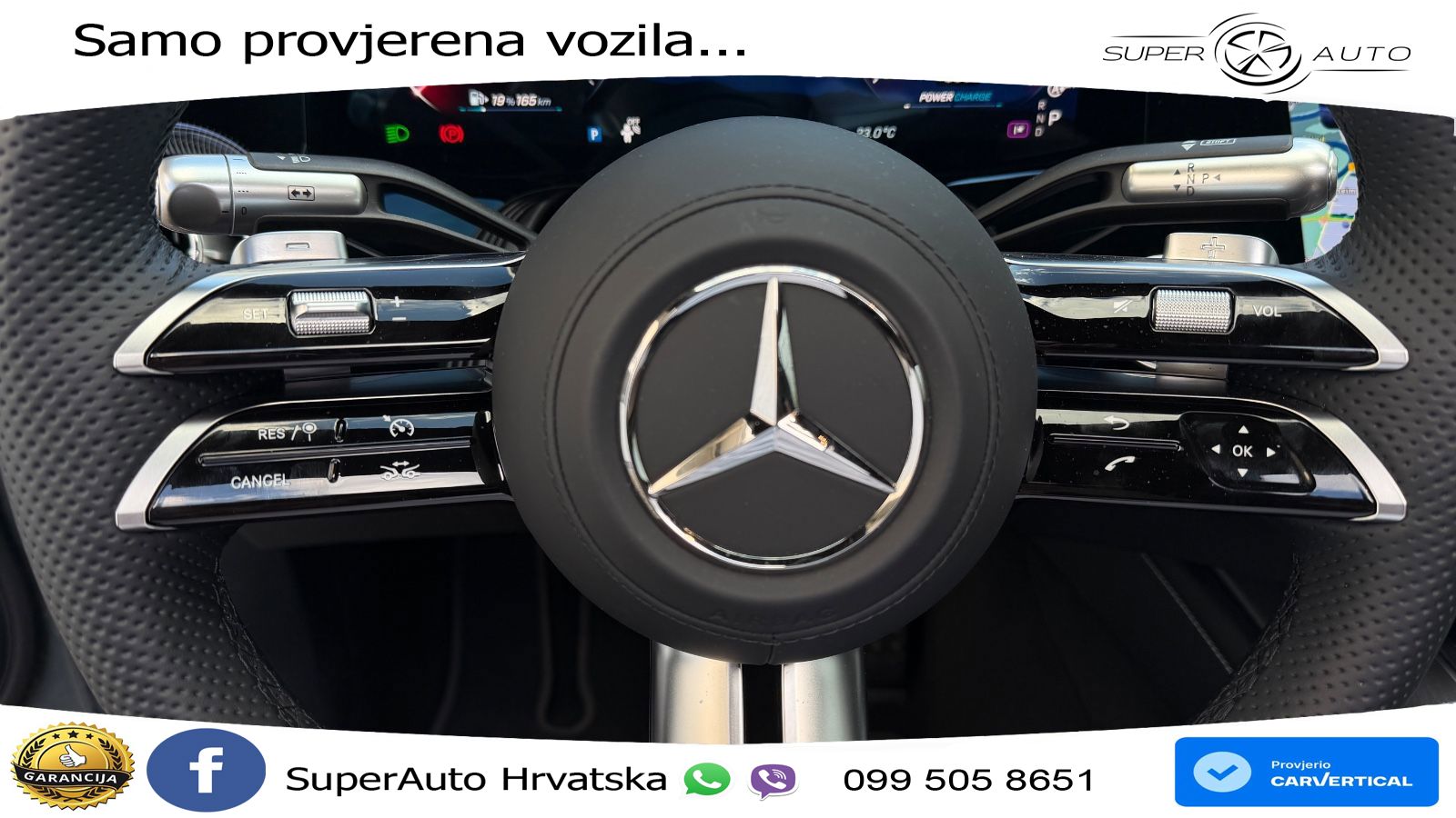 Mercedes S 450d (367 KS) EQ Boost 4MATIC 9G-TRONIC AMG ZRAČNI+ACC+GR SJED+KAM+PANO