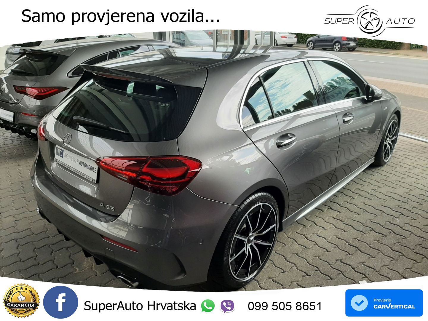 Mercedes-Benz AMG A 35 4MATIC AMG SPEEDSHIFT DCT LED+GR SJED+ACC