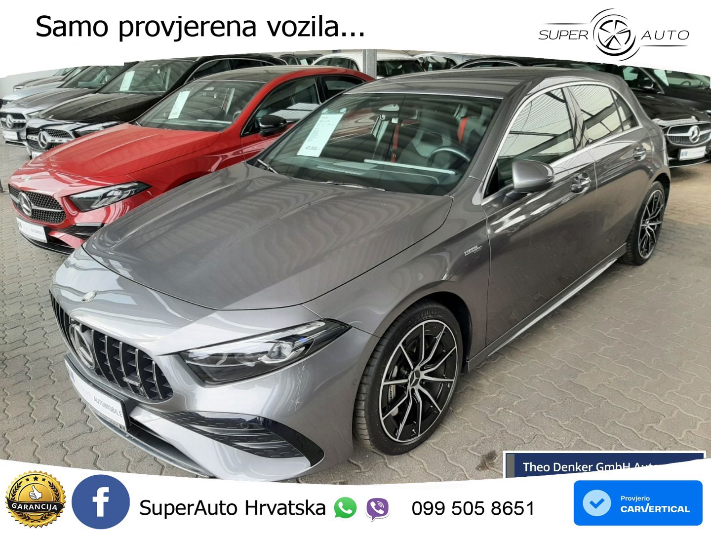 Mercedes-Benz AMG A 35 4MATIC AMG SPEEDSHIFT DCT LED+GR SJED+ACC